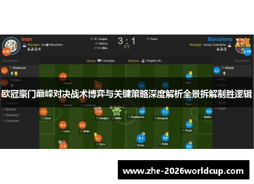 欧冠豪门巅峰对决战术博弈与关键策略深度解析全景拆解制胜逻辑